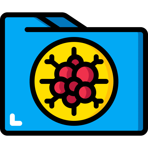 Folder file research healthcare and medical icon
