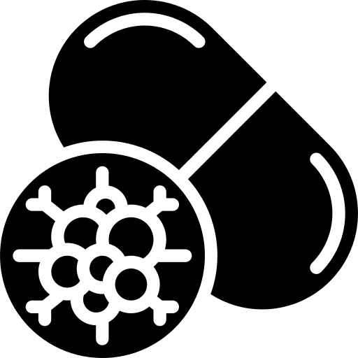 Pill drug medicine pharmacy icon