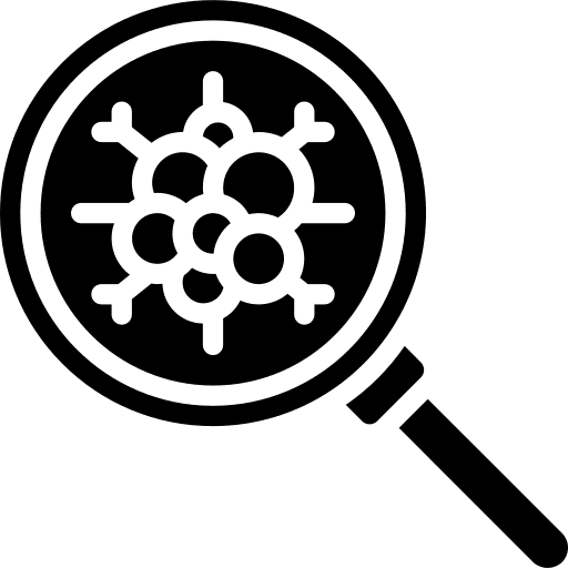 Search cancer analysis search icon