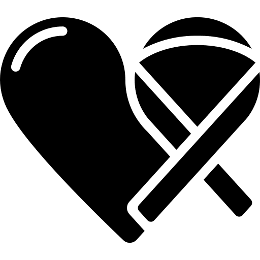 Heart solidarity cancer heart icon