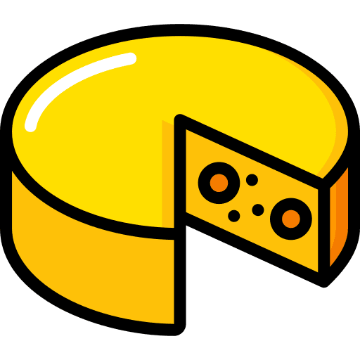Parmesan food and restaurant milky cheese icon