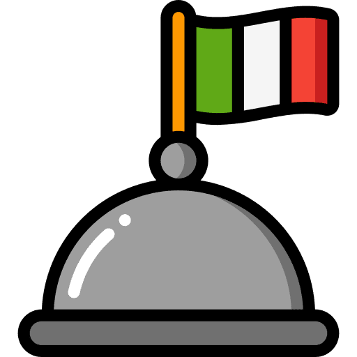 Dish food and restaurant recipe dish icon