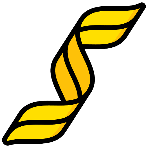 Fettuccine food and restaurant pack nutrition icon