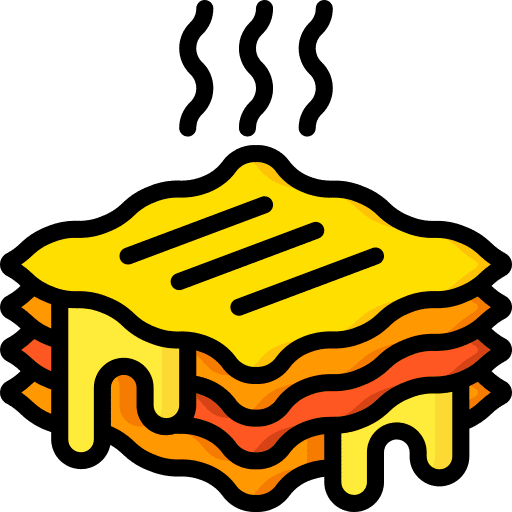 Lasagne lasagne food food and restaurant icon