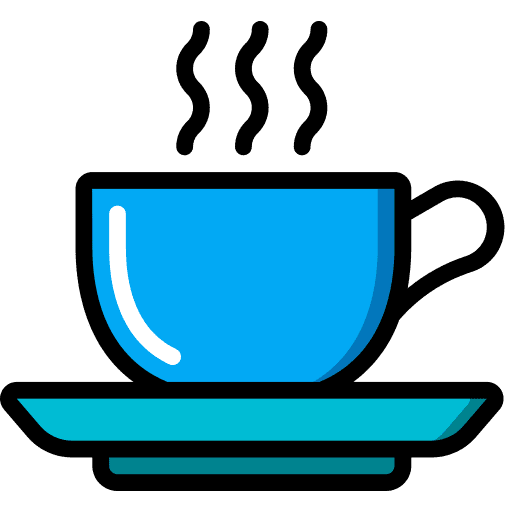 Coffee food tea cup food and restaurant icon