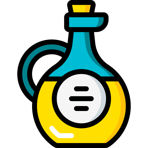 Olive oil olive oil bottle vegan icon