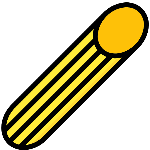 Penne macaroni food food and restaurant icon