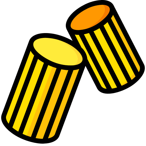 Rigatoni mediterranean pasta fusilli icon