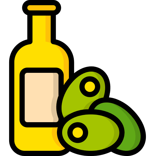 Olive oil healthy food bottle olive oil icon