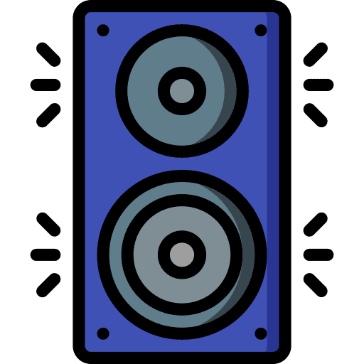 Music speaker electronics loudspeaker multimedia icon