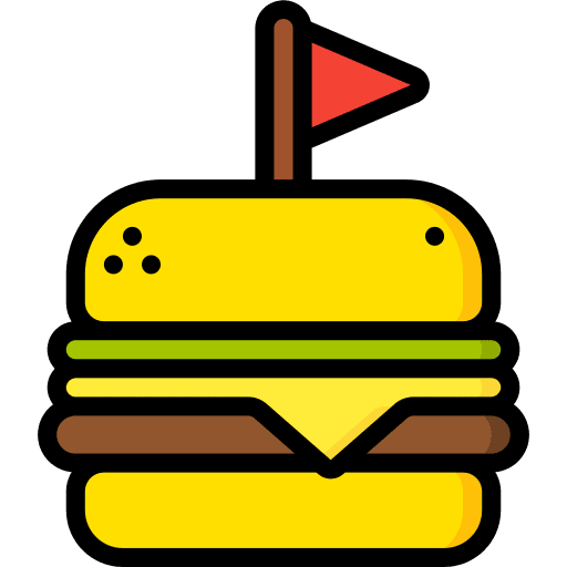 Burger cheese beef food and restaurant icon Burger cheese beef food and restaurant icon