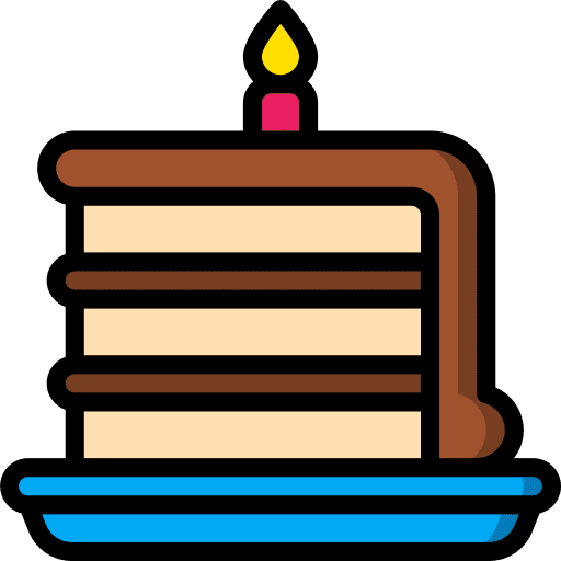Cake slice food and restaurant bakery food icon Cake slice food and restaurant bakery food icon