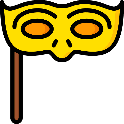 Eye mask birthday and party accessory party mask icon Eye mask birthday and party accessory party mask icon