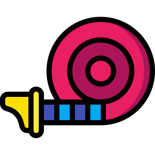 Party whistle celebration birthday swirl icon Party whistle celebration birthday swirl icon