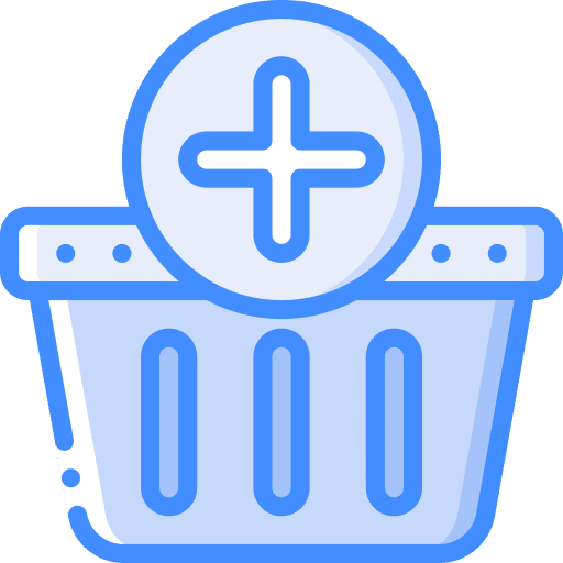 Add to basket add to basket add product commerce and shopping icon