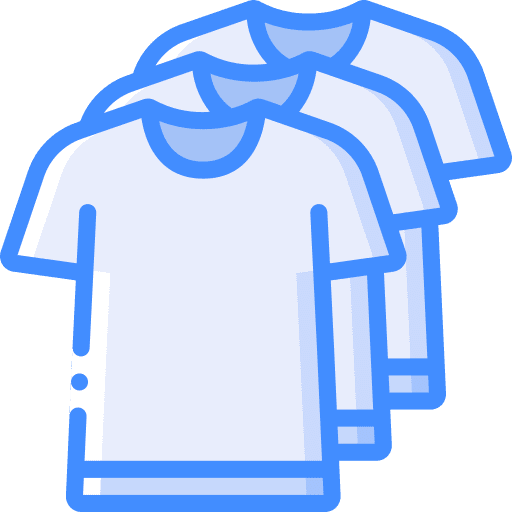 Tshirt multiple clothing fashion icon