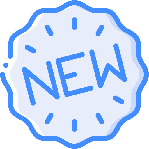 New marketing label sale icon