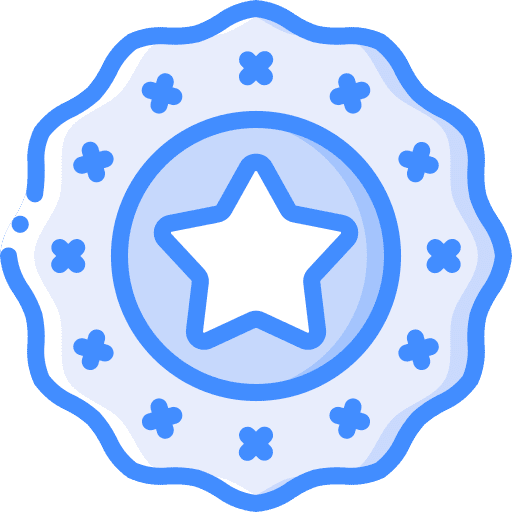 Promotion star badge promotional icon