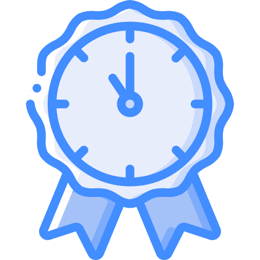 Badge stopclock limited time time and date icon
