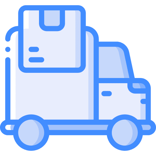 Delivery box cargo shipment icon
