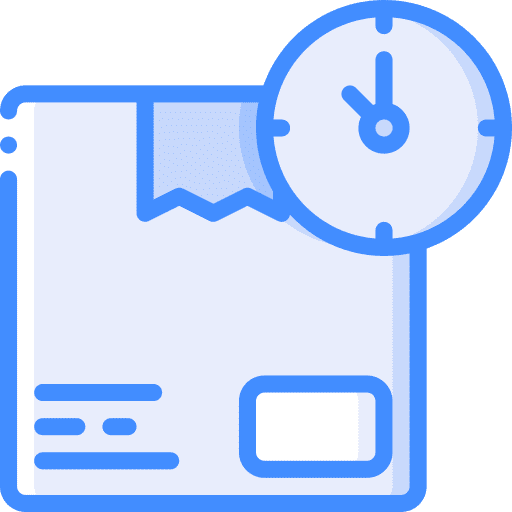 Fast delivery on time order fast delivery icon