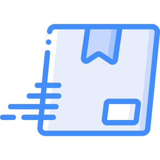 Fast delivery delivery box shipping and delivery fast delivery icon