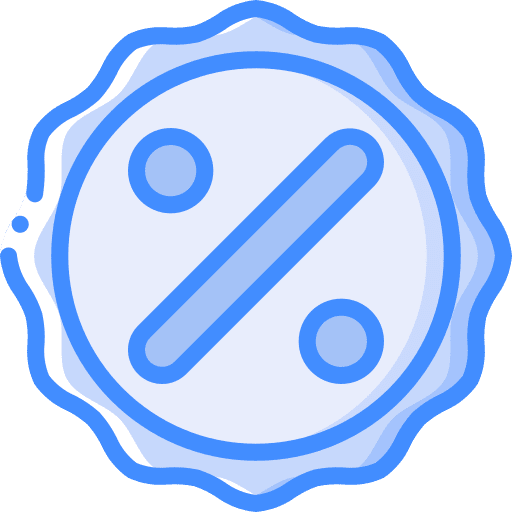 Label sale commerce and shopping label icon