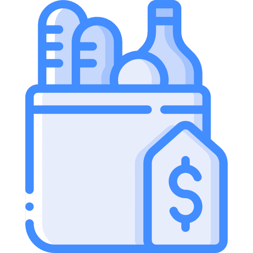 Groceries food groceries grocery icon