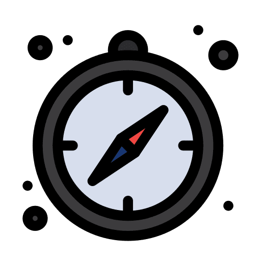 Compass direction orientation cardinal points icon Compass direction orientation cardinal points icon