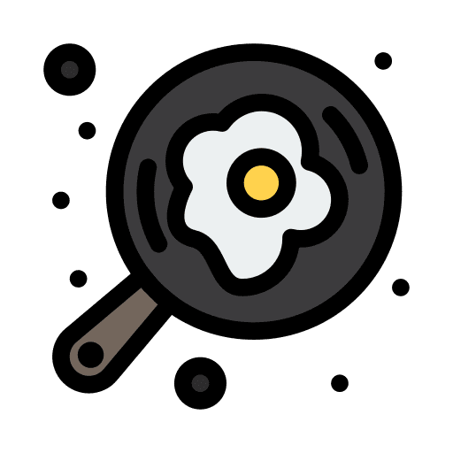 Egg breakfast nutrition food and restaurant icon Egg breakfast nutrition food and restaurant icon
