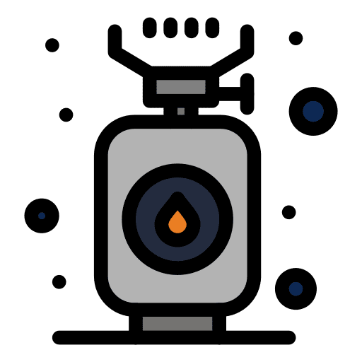 Gas cylinder cylinder food and restaurant industry icon Gas cylinder cylinder food and restaurant industry icon