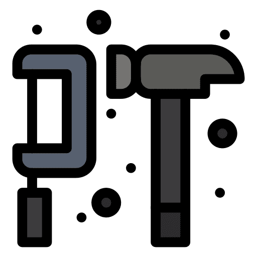 Hammer repair hammer carpenter icon Hammer repair hammer carpenter icon