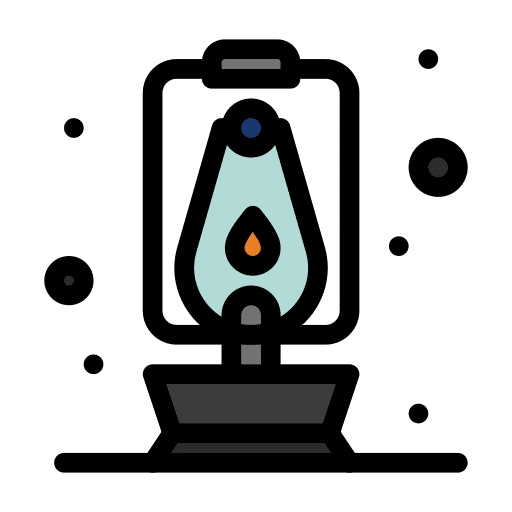 Lantern journey camp vacation icon Lantern journey camp vacation icon