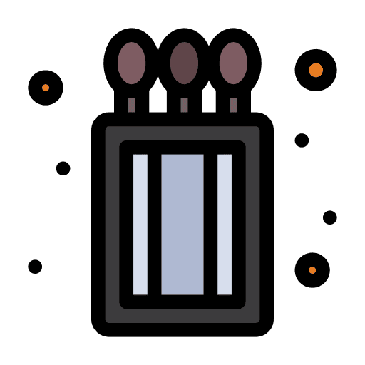 Match box energy tools and utensils matches icon Match box energy tools and utensils matches icon