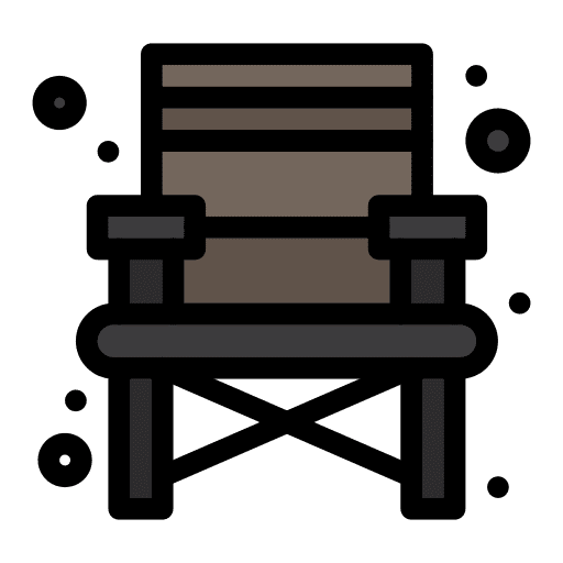 Chair kitchen comfortable furniture and household icon Chair kitchen comfortable furniture and household icon