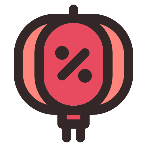 Lantern marketing offer promotion icon