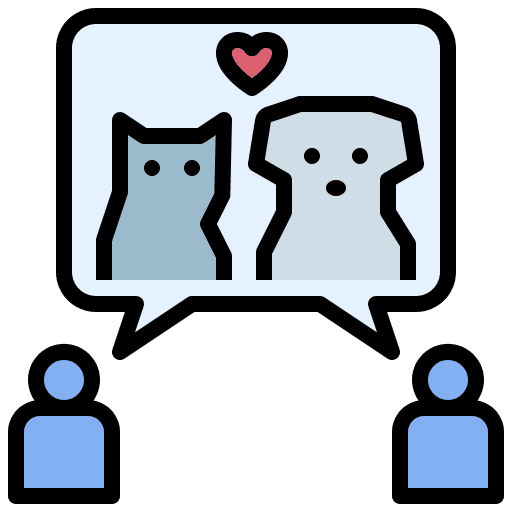 Forum animals talk pet love icon Forum animals talk pet love icon