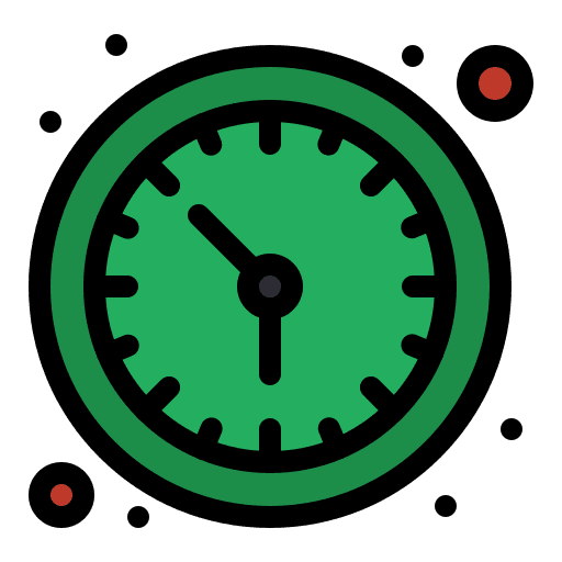 Watch hour tool wall clock icon Watch hour tool wall clock icon