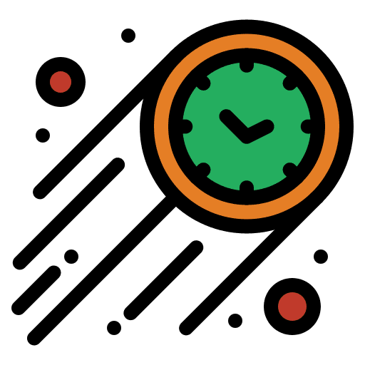 Watch timer speed fast icon Watch timer speed fast icon