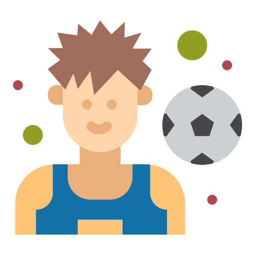 Football football professions and jobs man icon Football football professions and jobs man icon