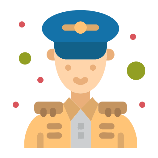 Police guard guardian police icon Police guard guardian police icon