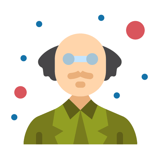 Professor educator man user icon Professor educator man user icon