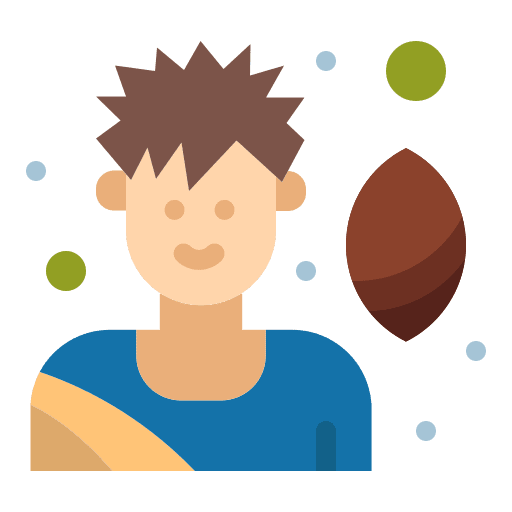 Rugby player rugby player user people icon Rugby player rugby player user people icon