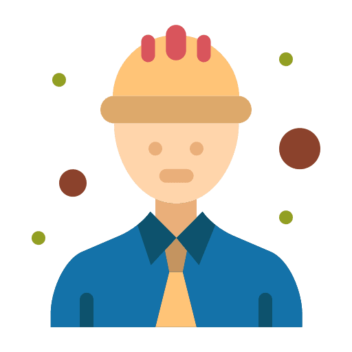 Worker factory worker conveyor belt icon Worker factory worker conveyor belt icon