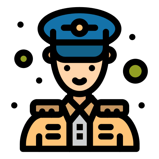 Police guardian policeman police icon Police guardian policeman police icon