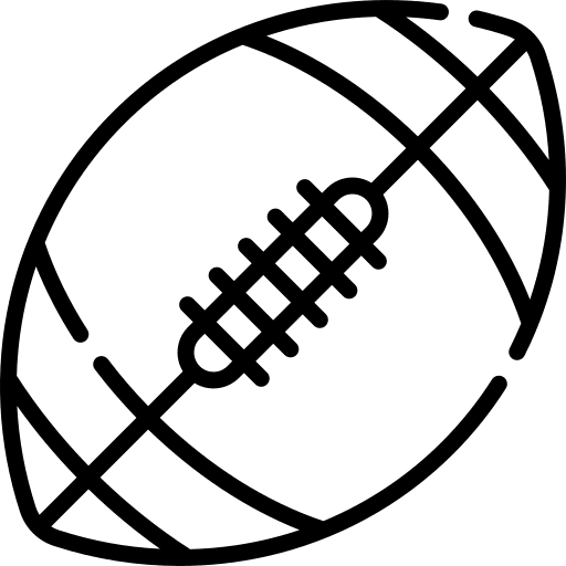 American football sport equipment sports and competition ball icon American football sport equipment sports and competition ball icon