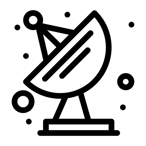Satellite satellite signal radio antenna icon Satellite satellite signal radio antenna icon