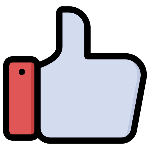 Like like thumbs up ui icon