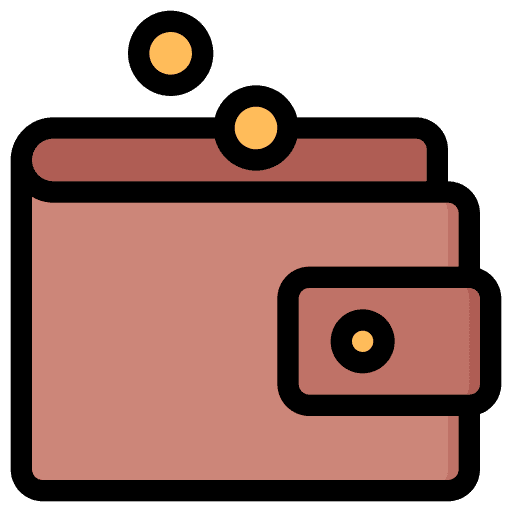 Save money purse currency payment icon Save money purse currency payment icon