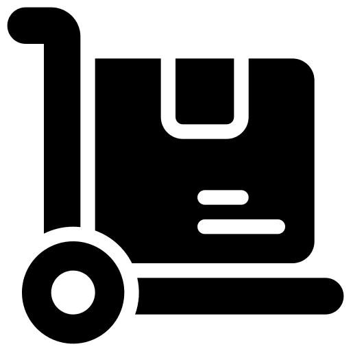 Trolley cart shipping and delivery logistics delivery delivery icon Trolley cart shipping and delivery logistics delivery delivery icon